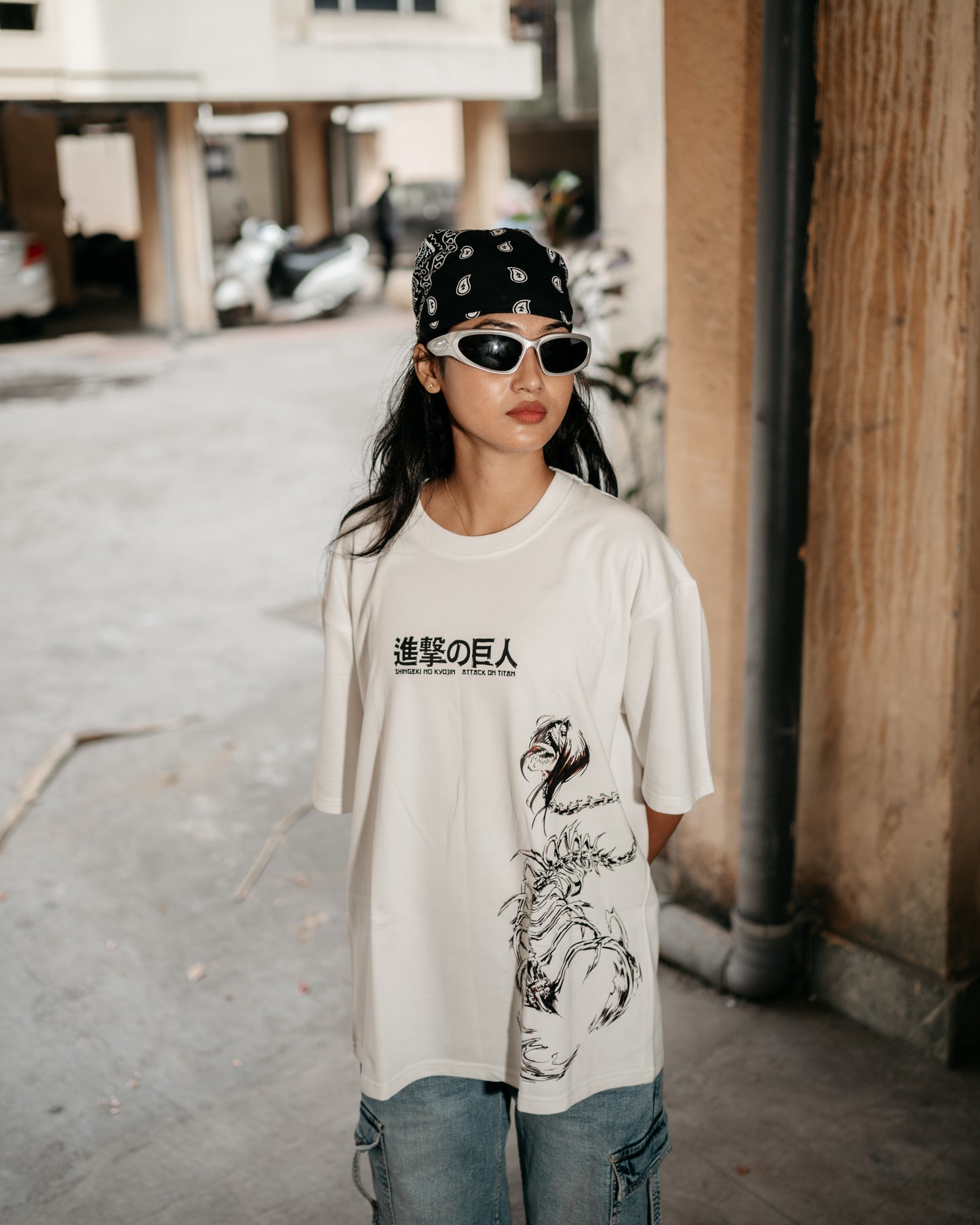 Attack On Titan "The Nine Titans" Oversized Tshirt