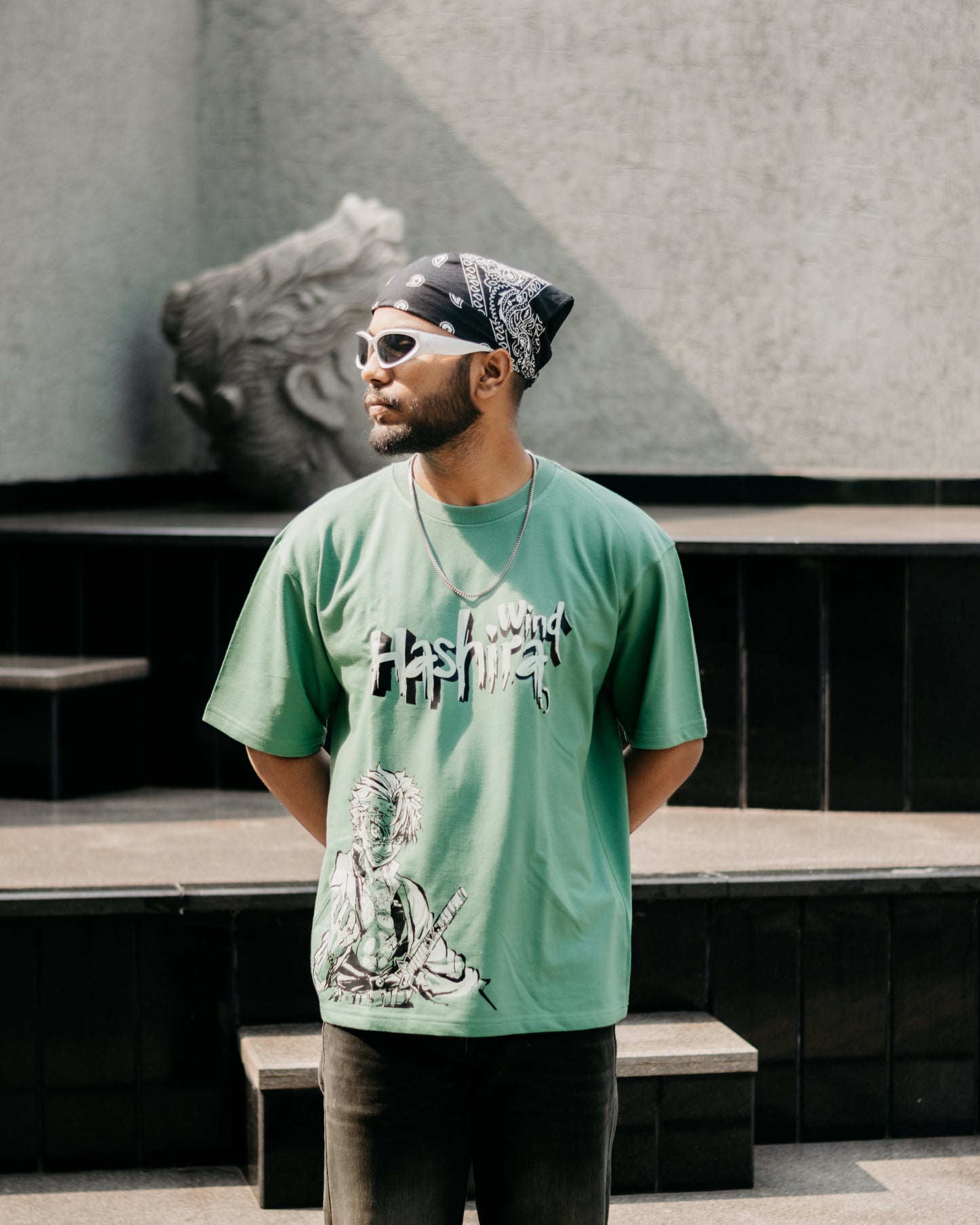 Sanemi "Wind Hashira" Oversized Tshirt