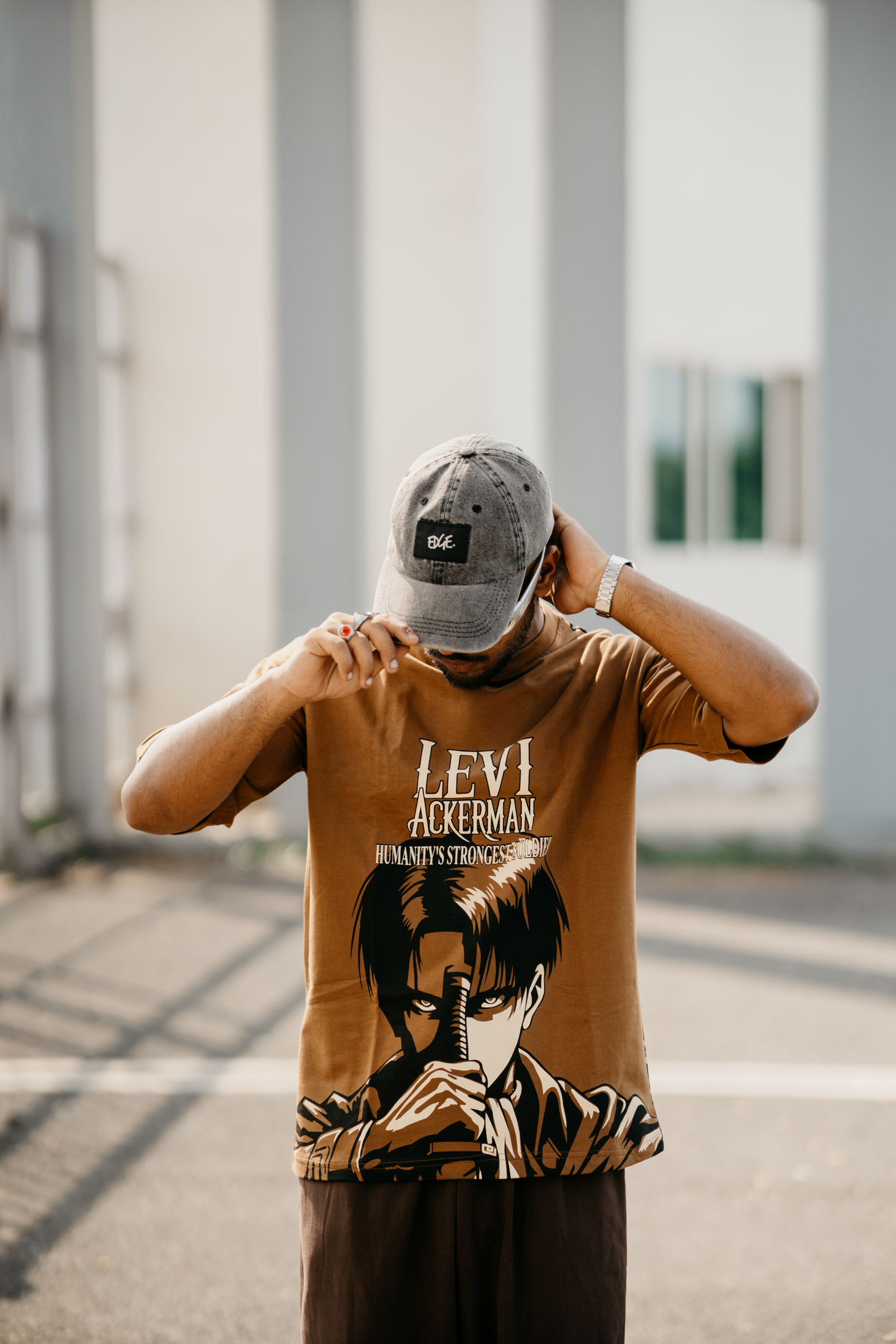 Levi Ackerman "Humanity's Strongest Soldier" Oversized Tshirt