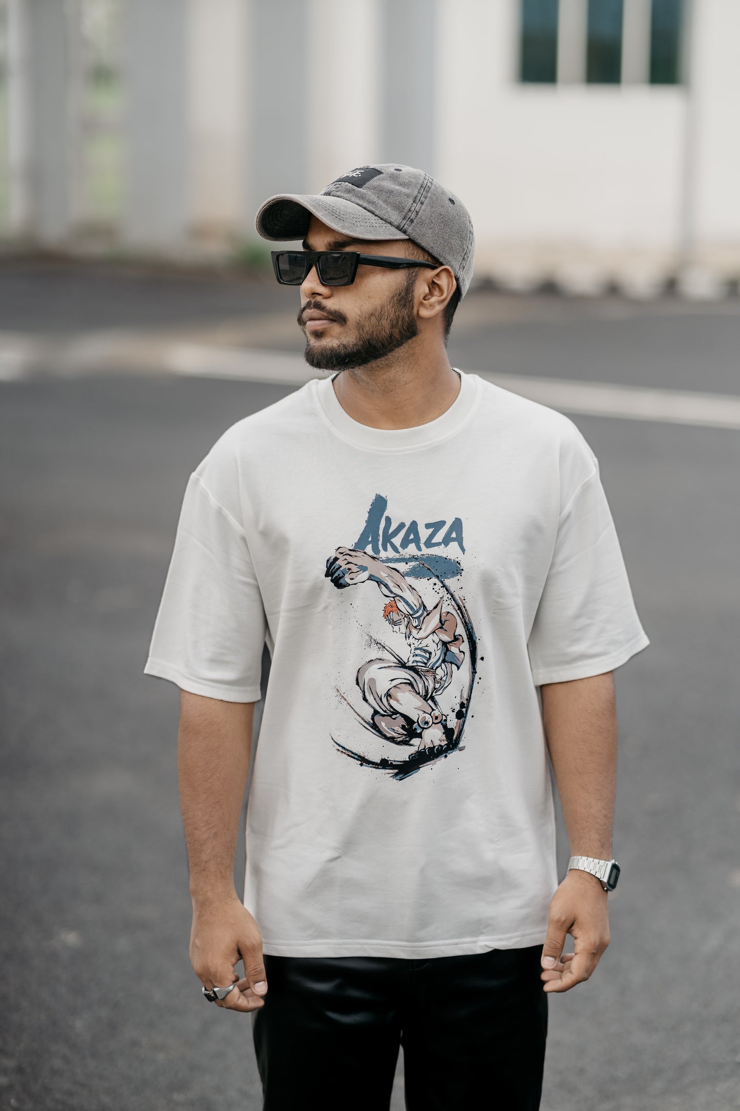 Akaza "Upper Three" Oversized Tshirt