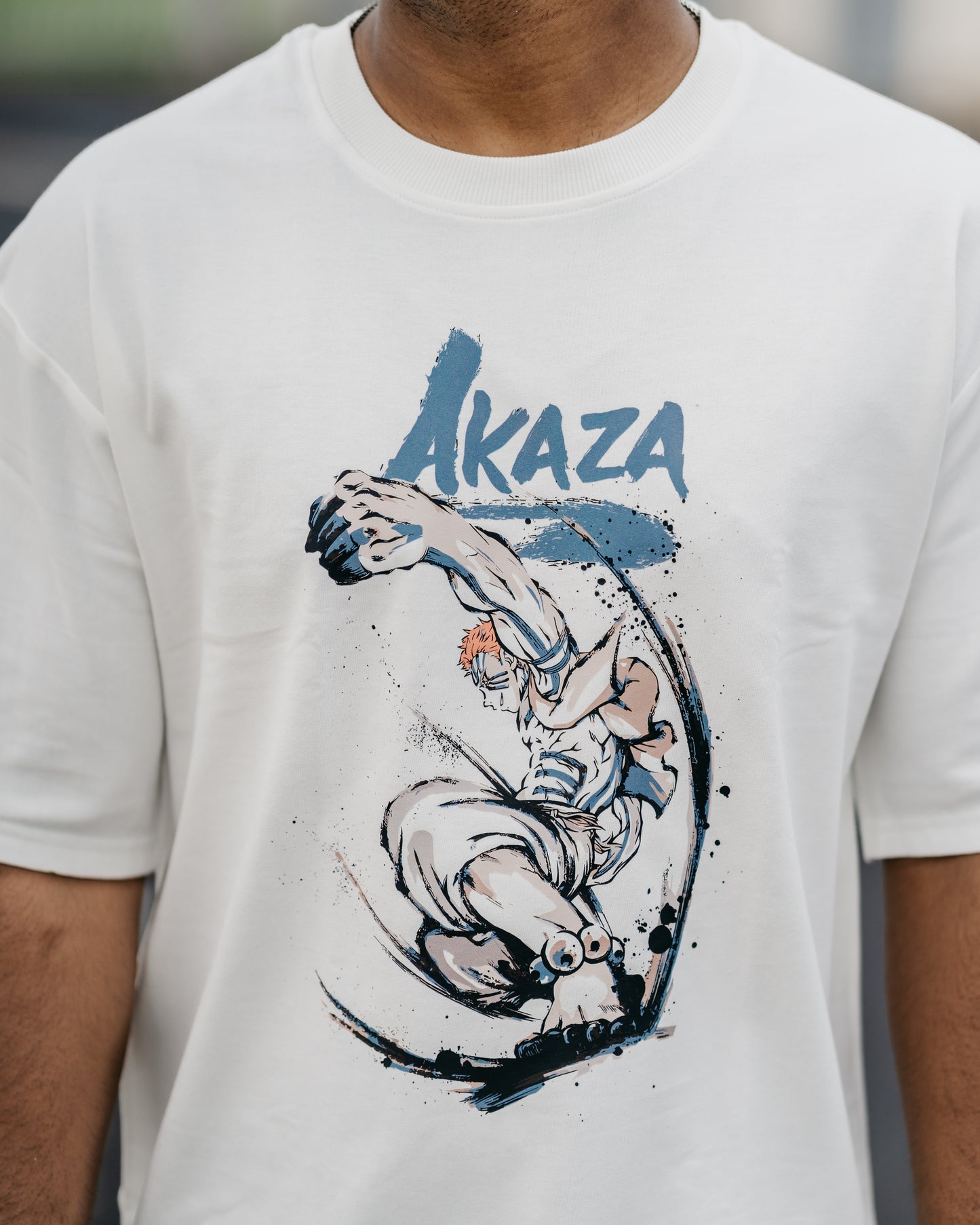 Akaza "Upper Three" Oversized Tshirt