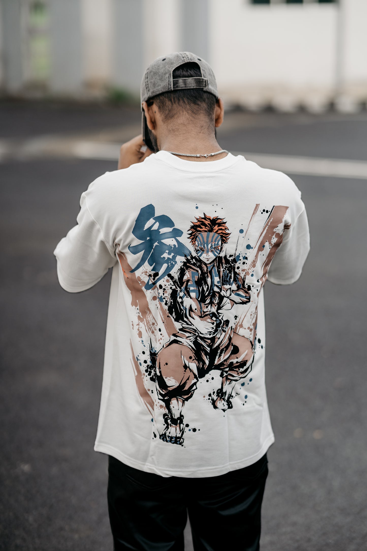 Akaza "Upper Three" Oversized Tshirt