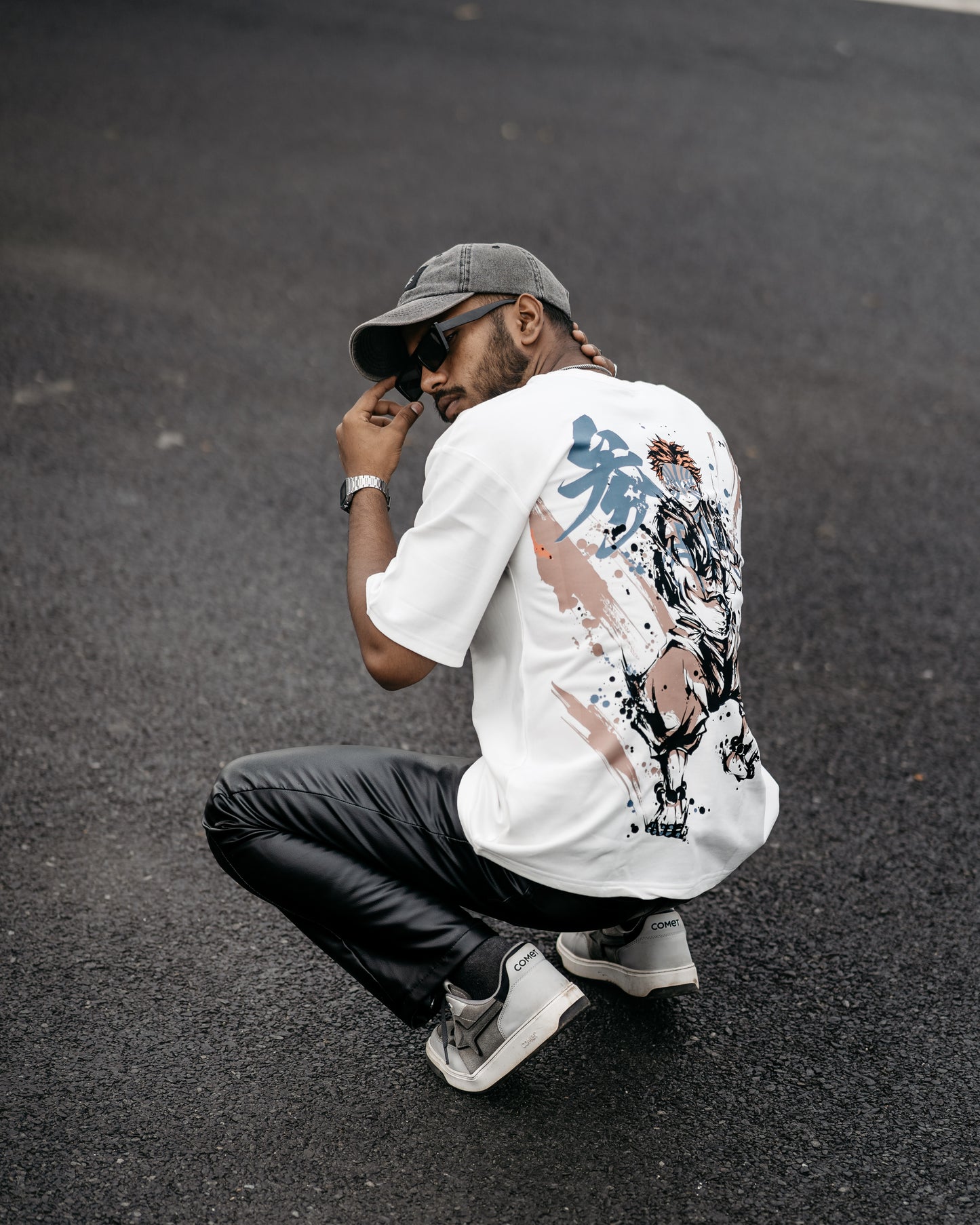 Akaza "Upper Three" Oversized Tshirt
