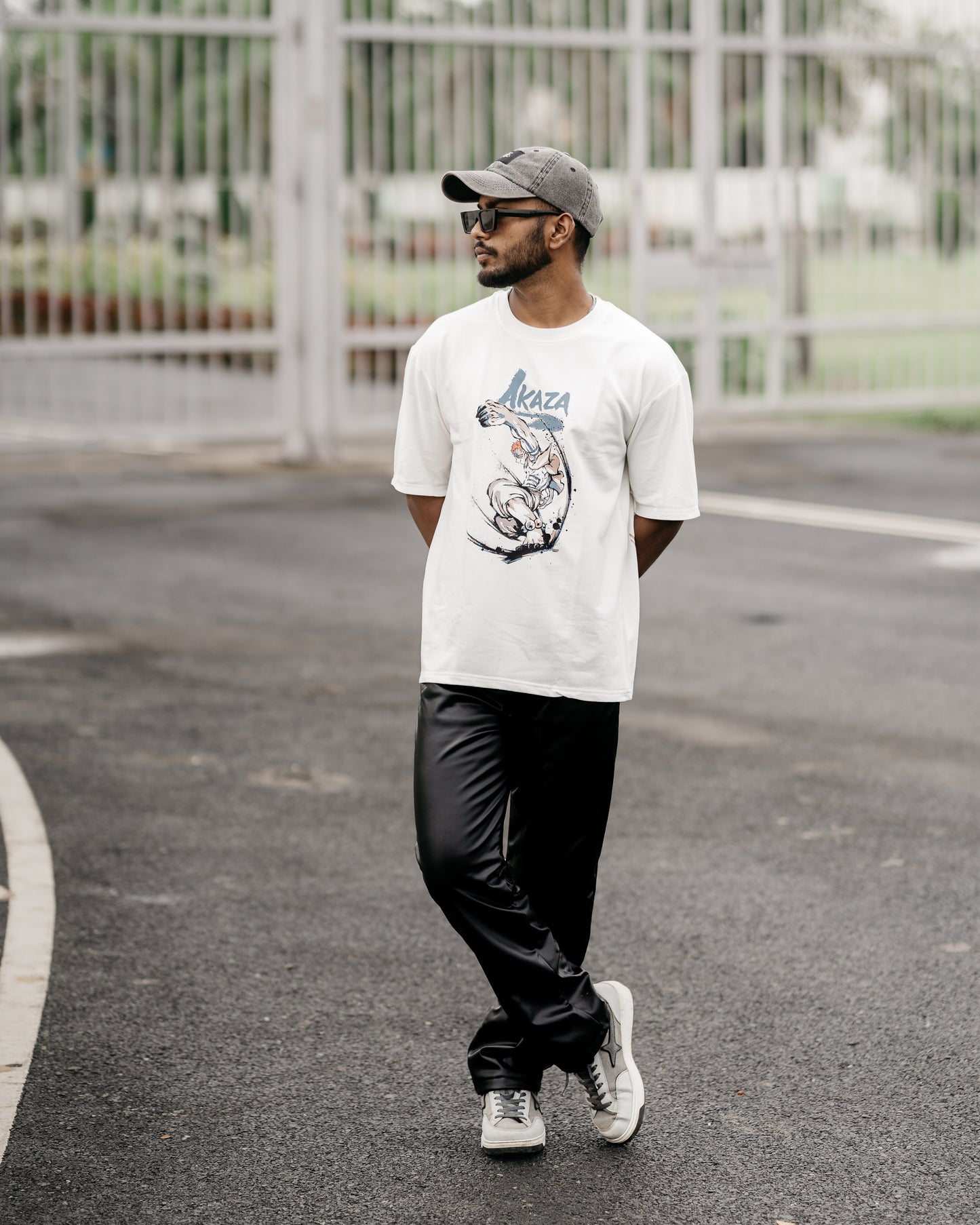 Akaza "Upper Three" Oversized Tshirt