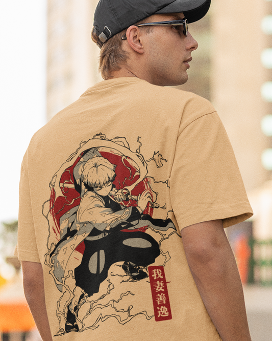 Zenitsu Agatsuma Oversized Tshirt