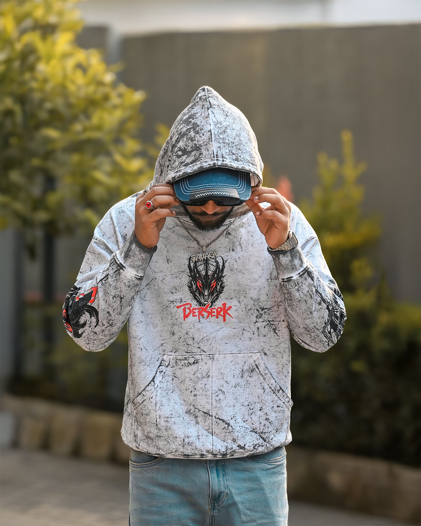 Berserk "Armored Guts" Oversized Hoodie
