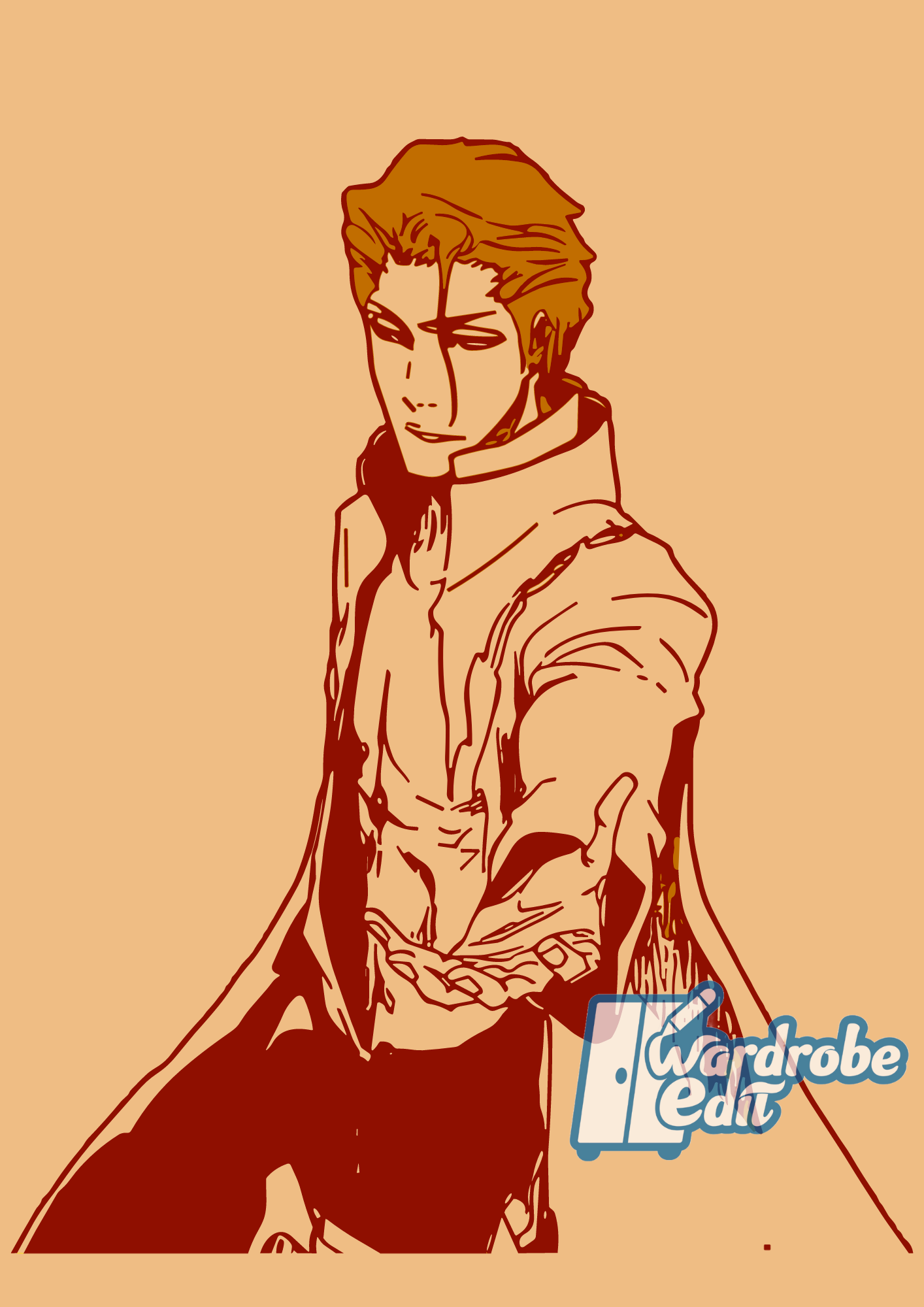 Sosuke Aizen "Perfect Illusion" Oversized Tshirt