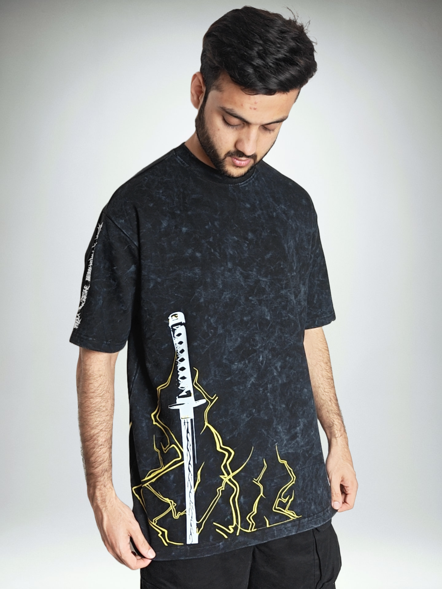 Zenitsu "Locked In" Oversized Tshirt
