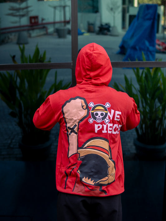 One Piece "Luffy's Voyage" Oversized Hoodie