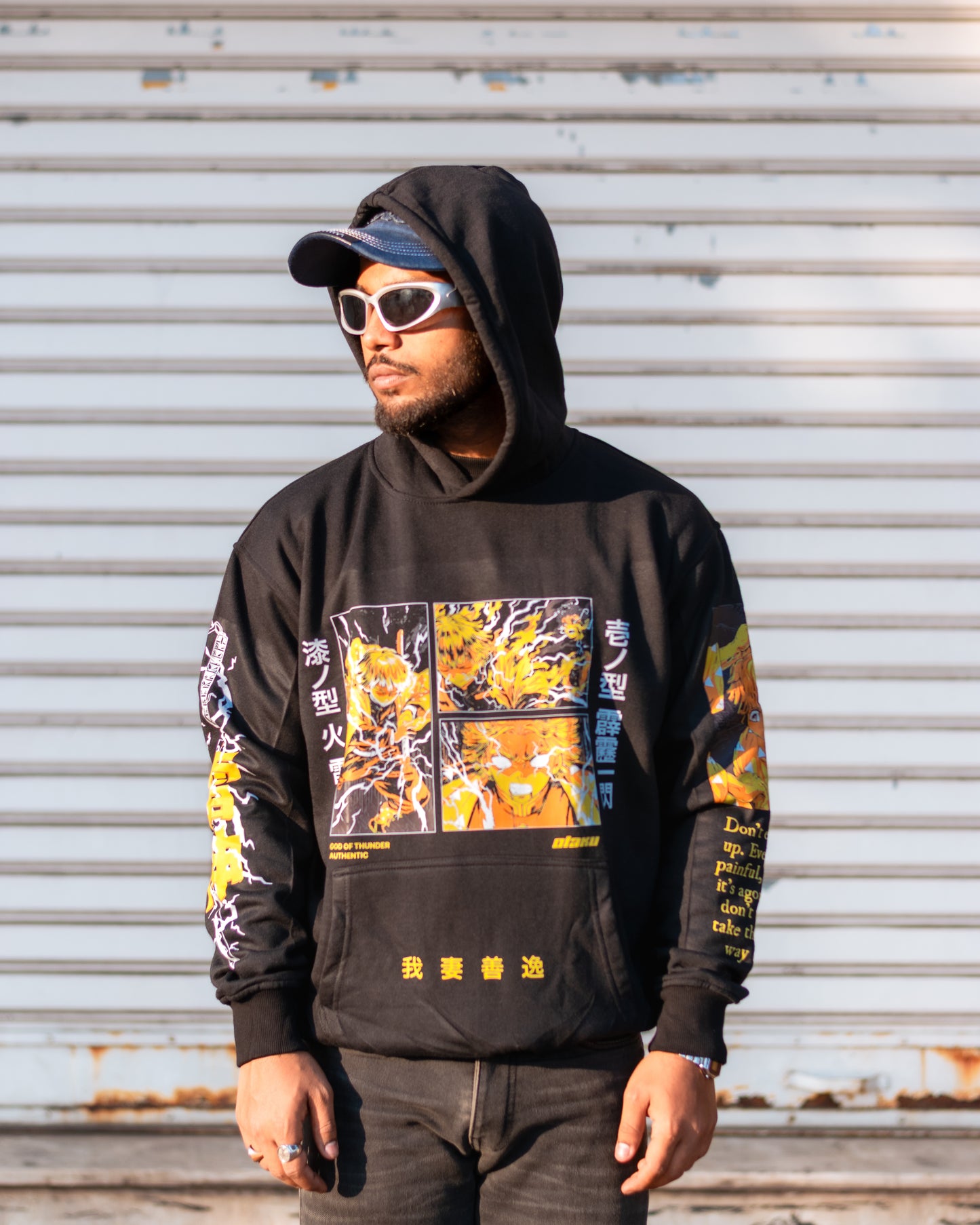 Zenitsu "Thunder Strike" Oversized Hoodie