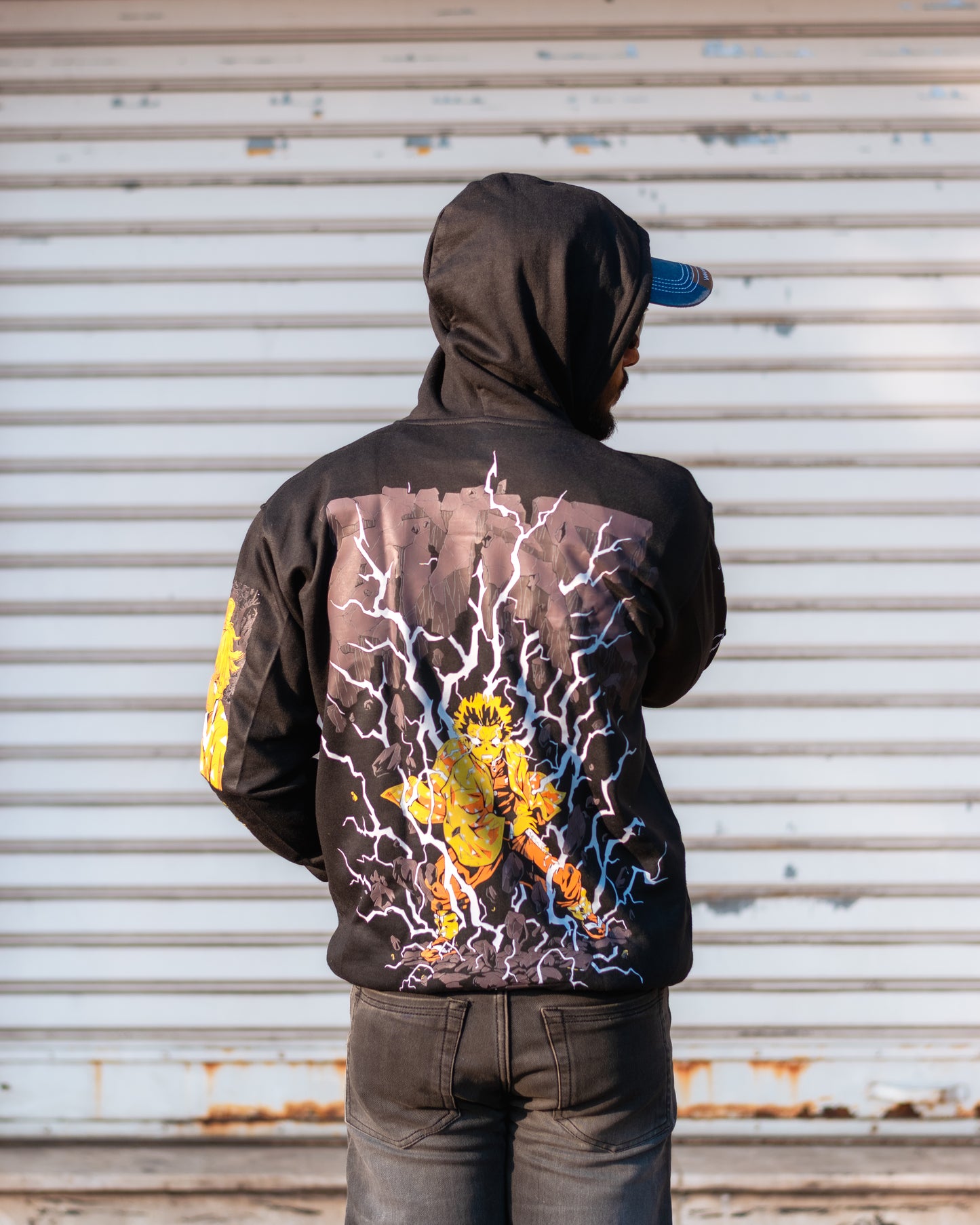 Zenitsu "Thunder Strike" Oversized Hoodie