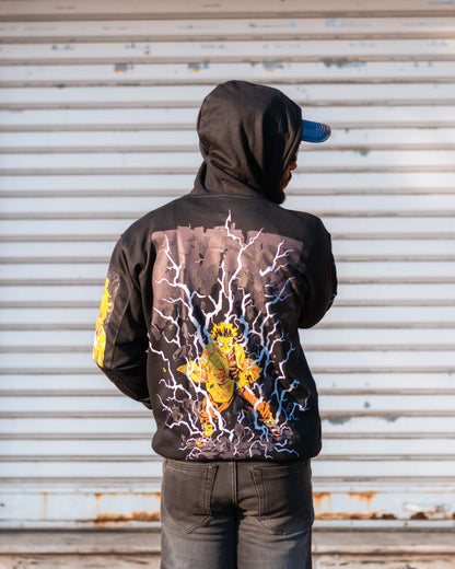 Zenitsu "Thunder Strike" Oversized Hoodie