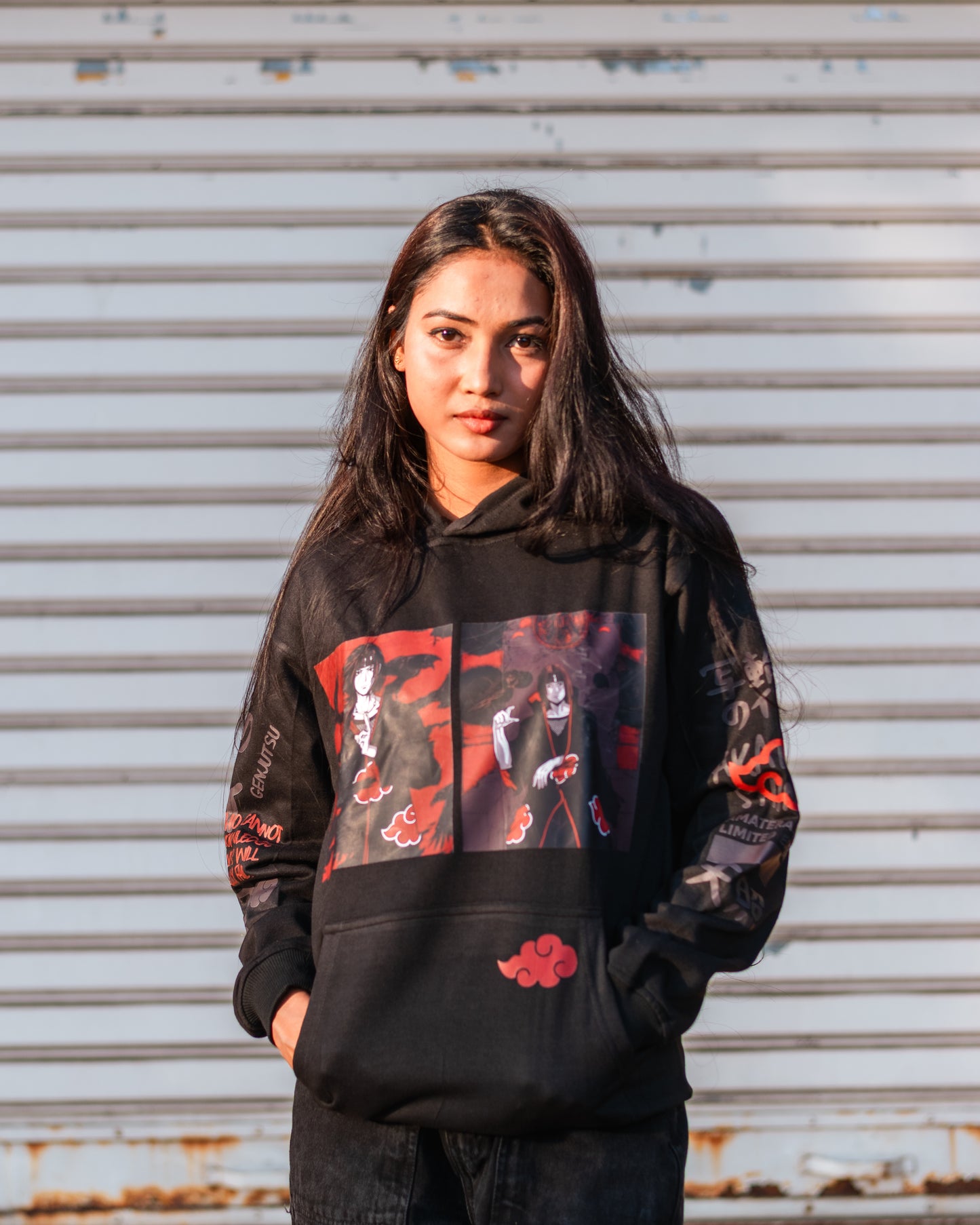 Itachi "Amaterasu" Oversized Hoodie