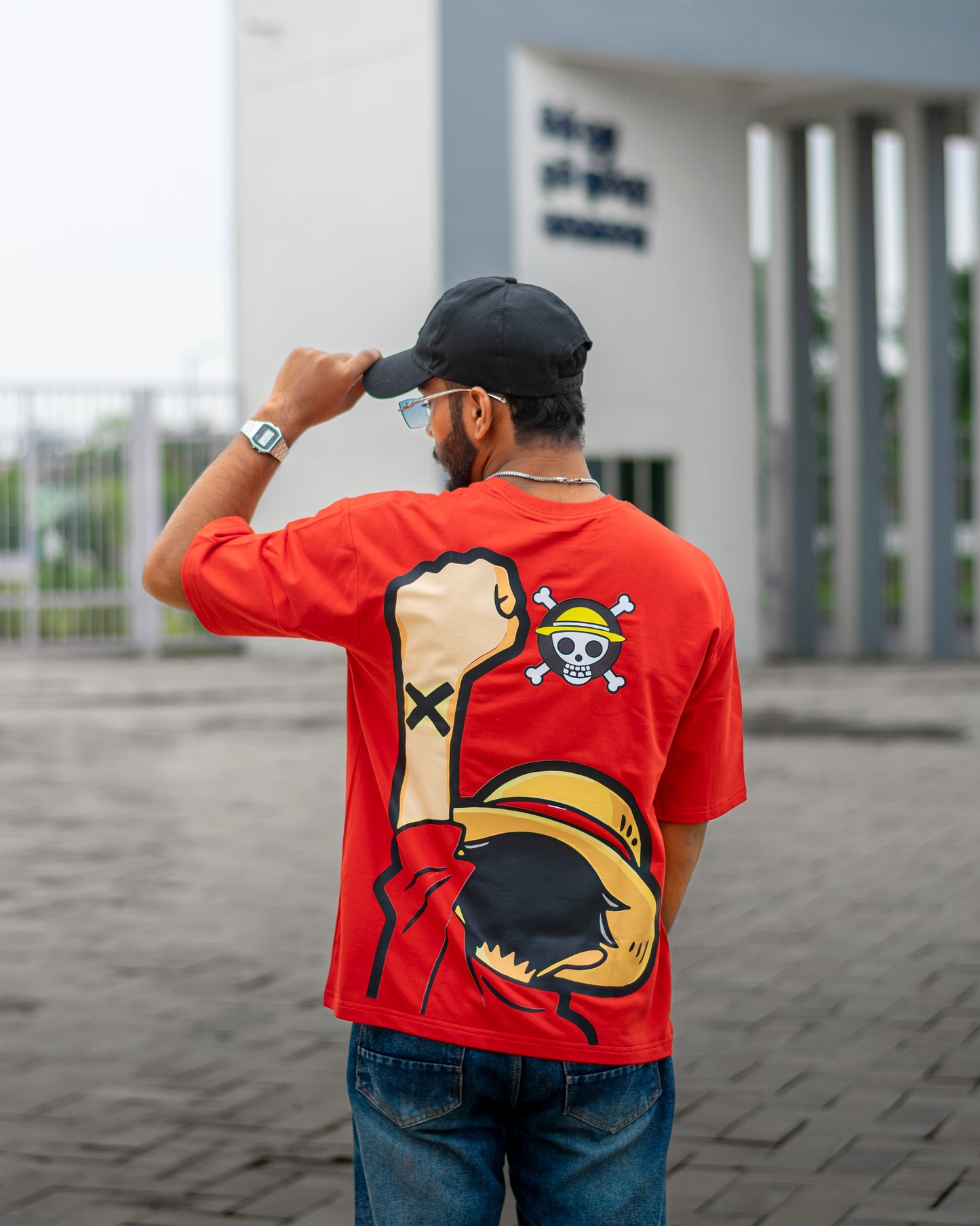 One Piece "Luffy's Voyage" Oversized Tshirt