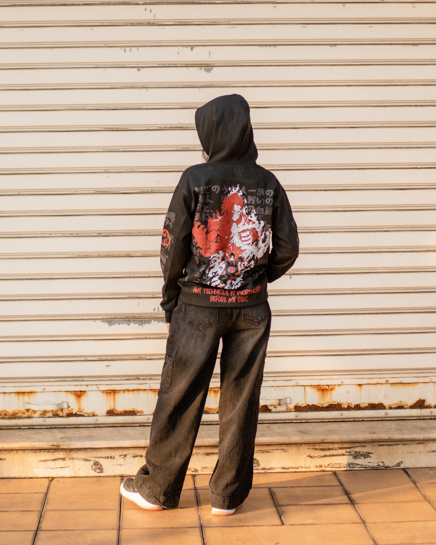 Itachi "Amaterasu" Oversized Hoodie