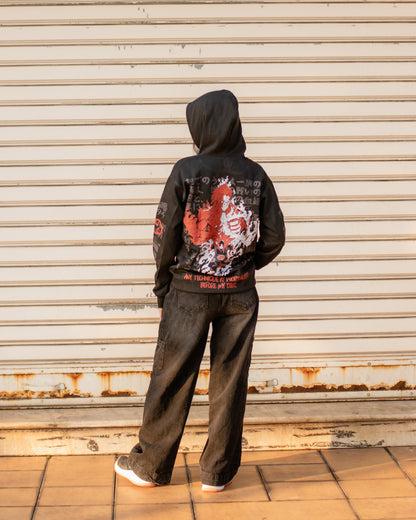 Itachi "Amaterasu" Oversized Hoodie