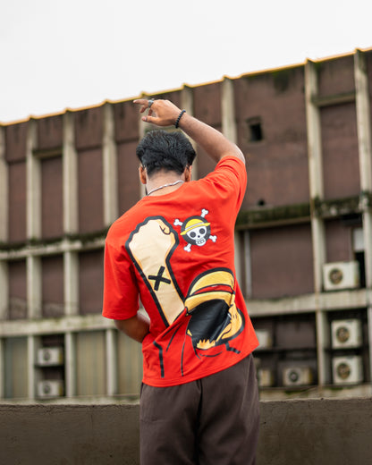 One Piece "Luffy's Voyage" Oversized Tshirt