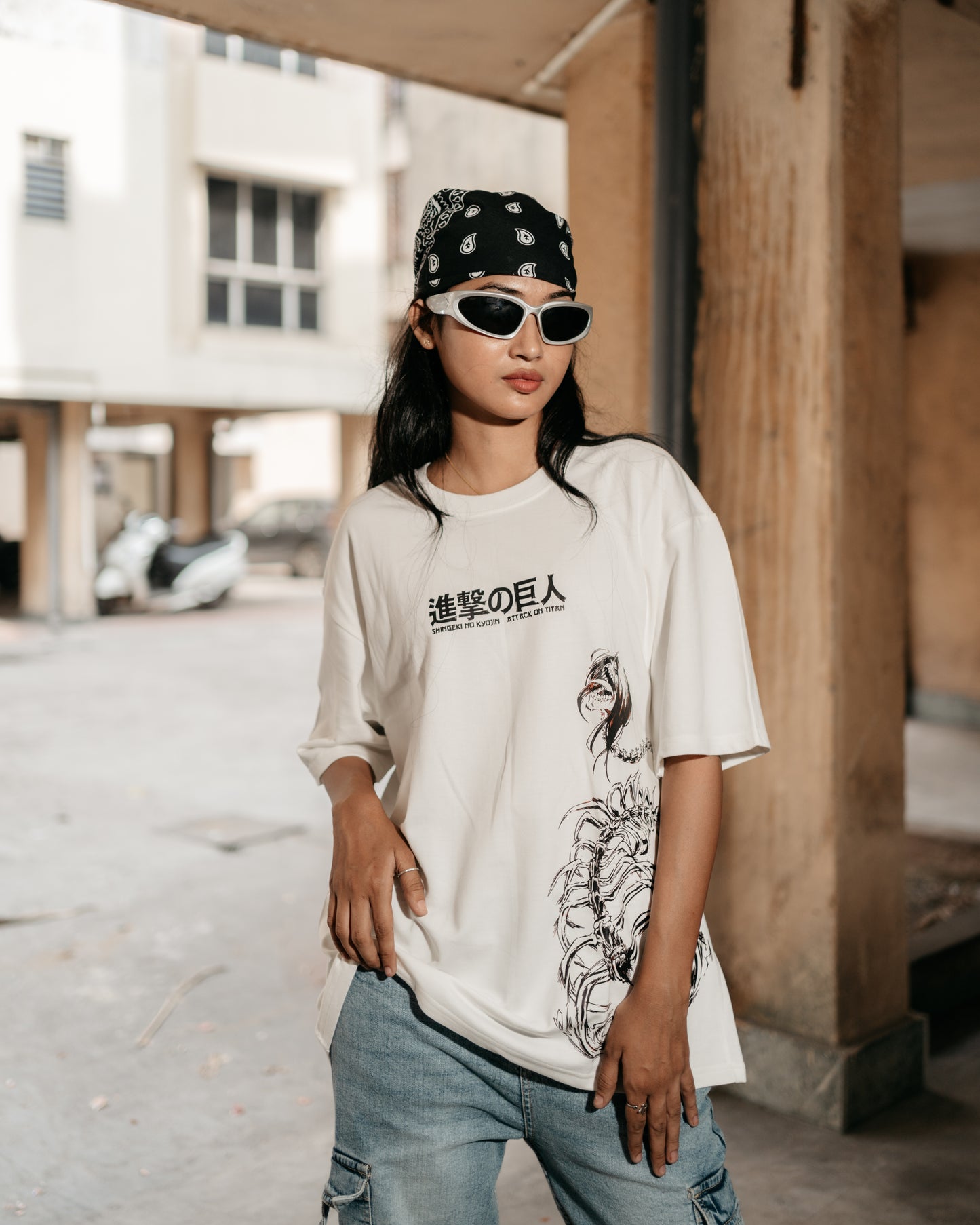 Attack On Titan "The Nine Titans" Oversized Tshirt