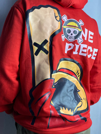 One Piece "Luffy's Voyage" Oversized Hoodie