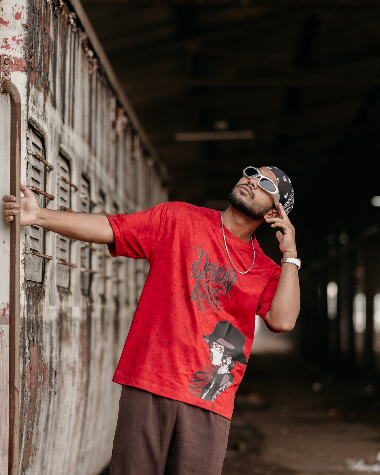 Kibutsuji "Demon King" Muzan Oversized Tshirt