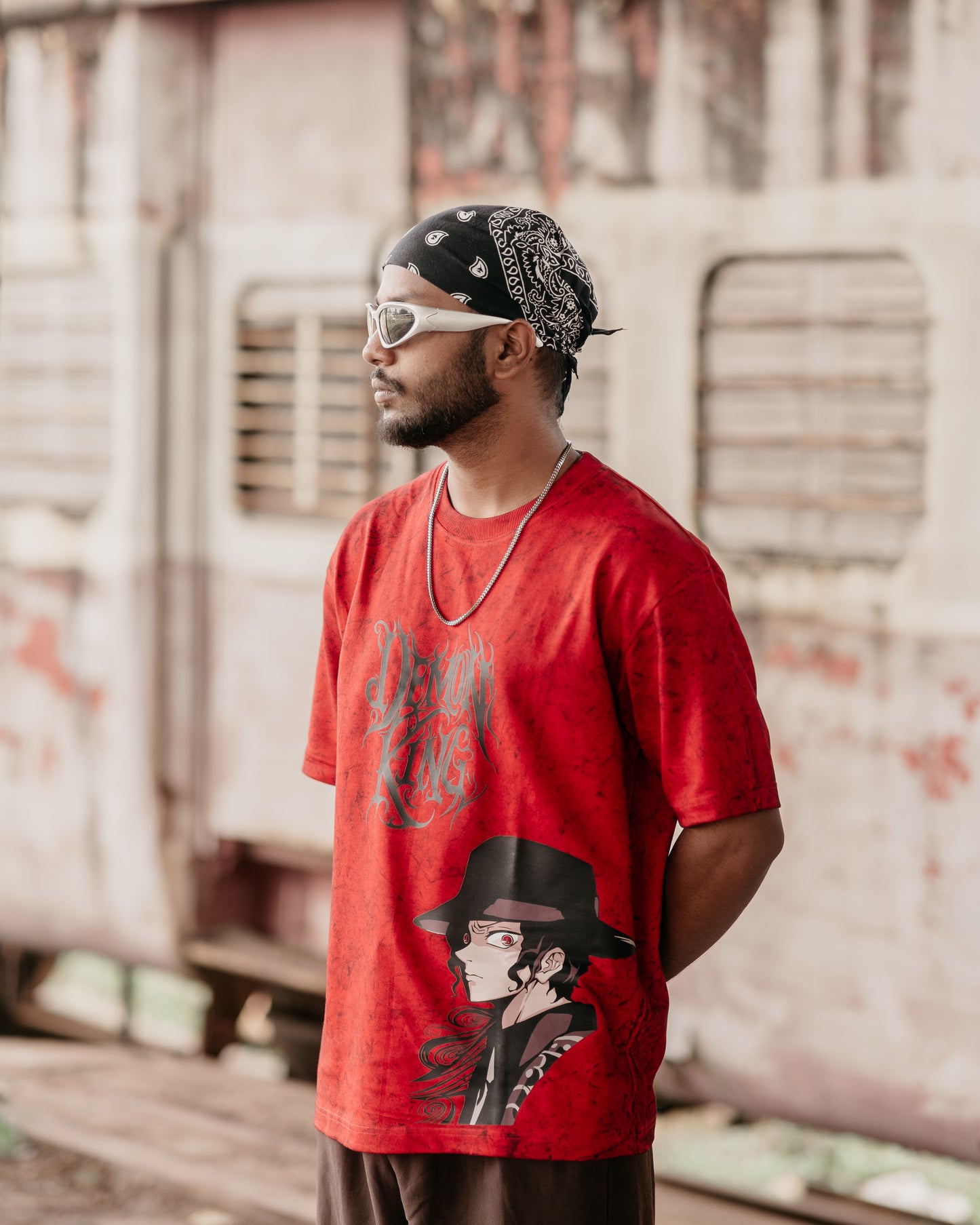 Kibutsuji "Demon King" Muzan Oversized Tshirt