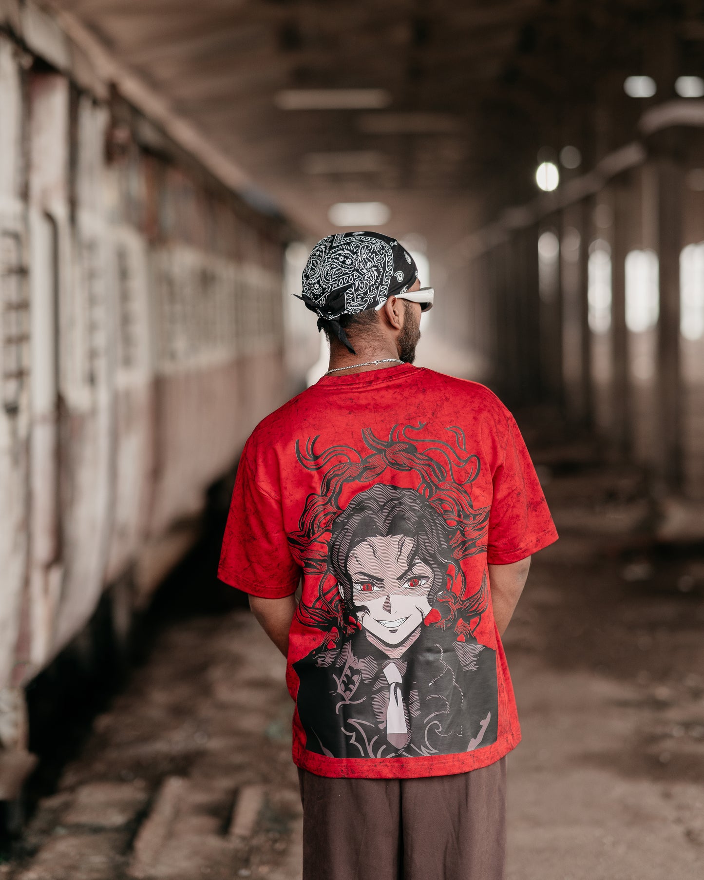 Kibutsuji "Demon King" Muzan Oversized Tshirt