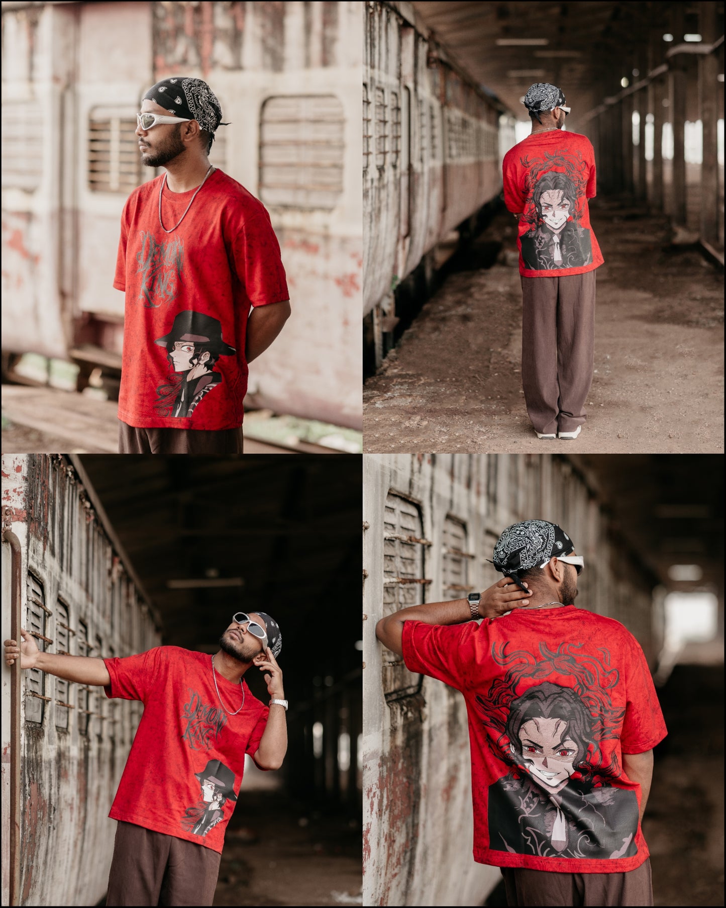 Kibutsuji "Demon King" Muzan Oversized Tshirt