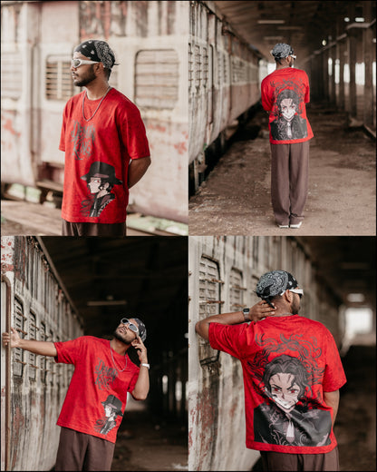 Kibutsuji "Demon King" Muzan Oversized Tshirt