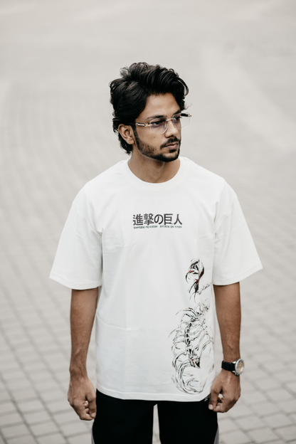 Attack On Titan "The Nine Titans" Oversized Tshirt