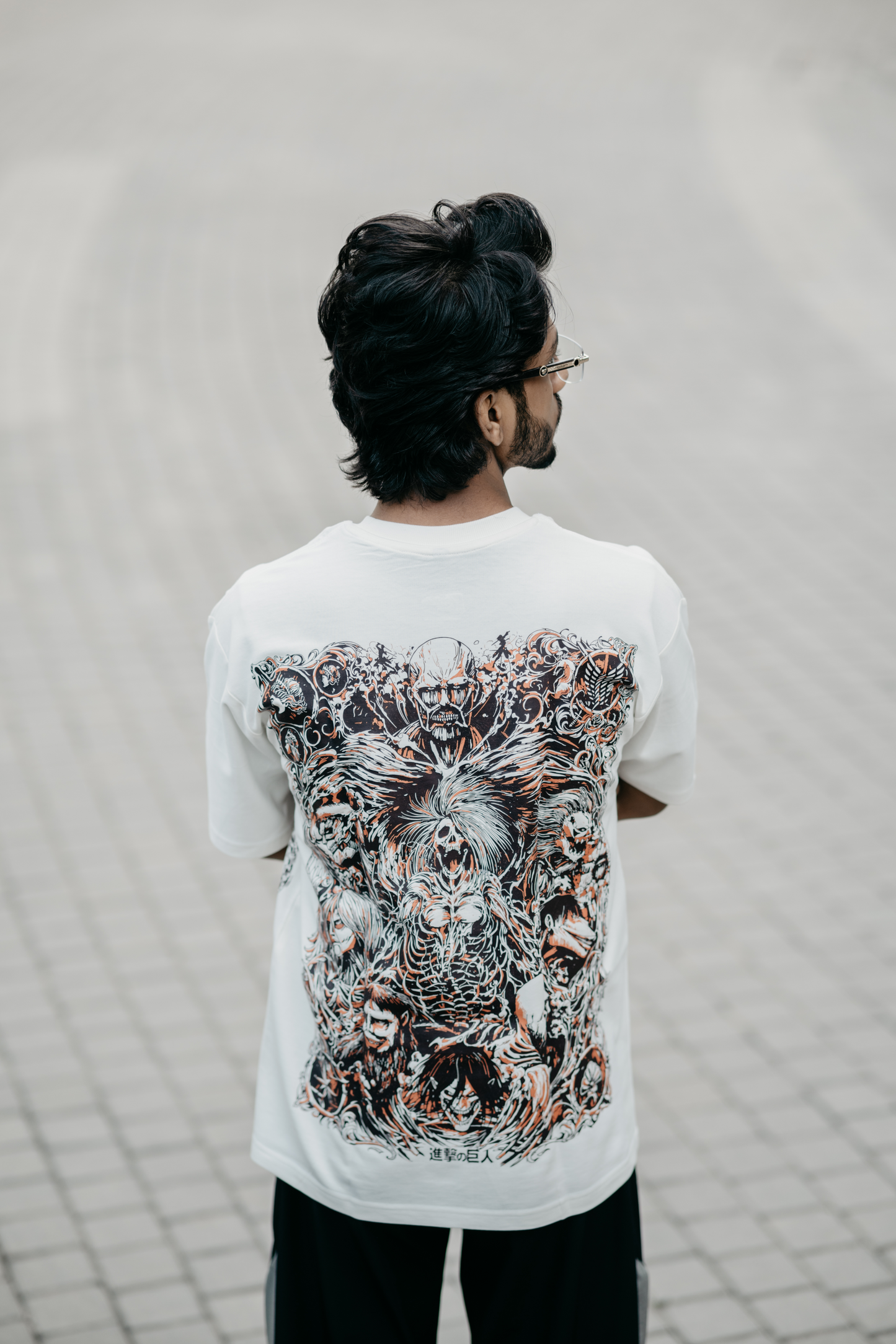 Attack On Titan "The Nine Titans" Oversized Tshirt