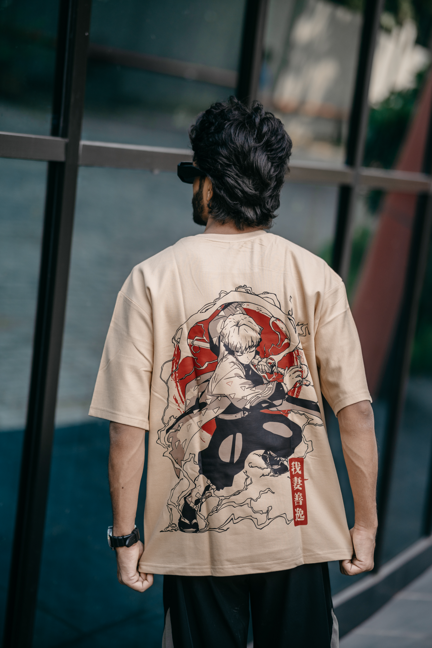 Zenitsu Agatsuma “First Form” Oversized Tshirt