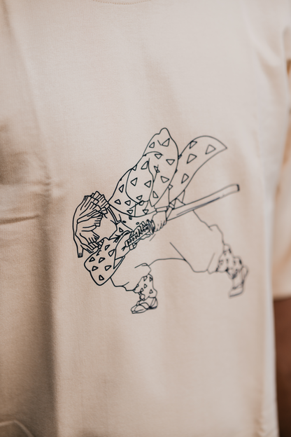Zenitsu Agatsuma “First Form” Oversized Tshirt