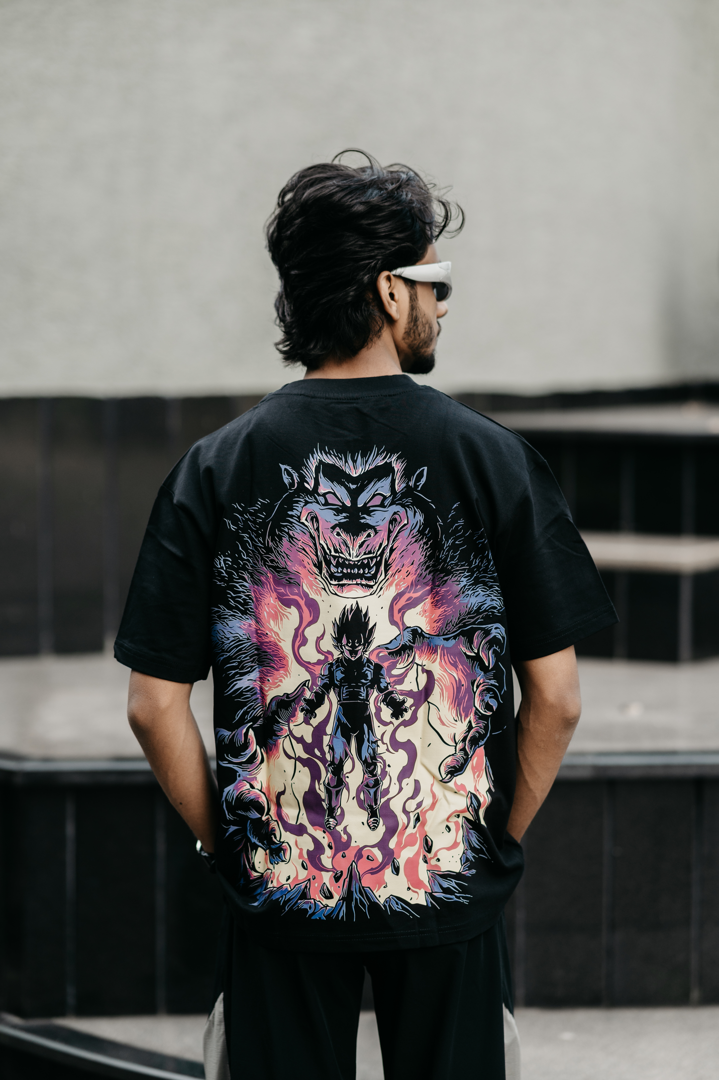 Vegeta "Great Ape" Oversized Tshirt