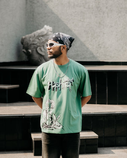 Sanemi "Wind Hashira" Oversized Tshirt