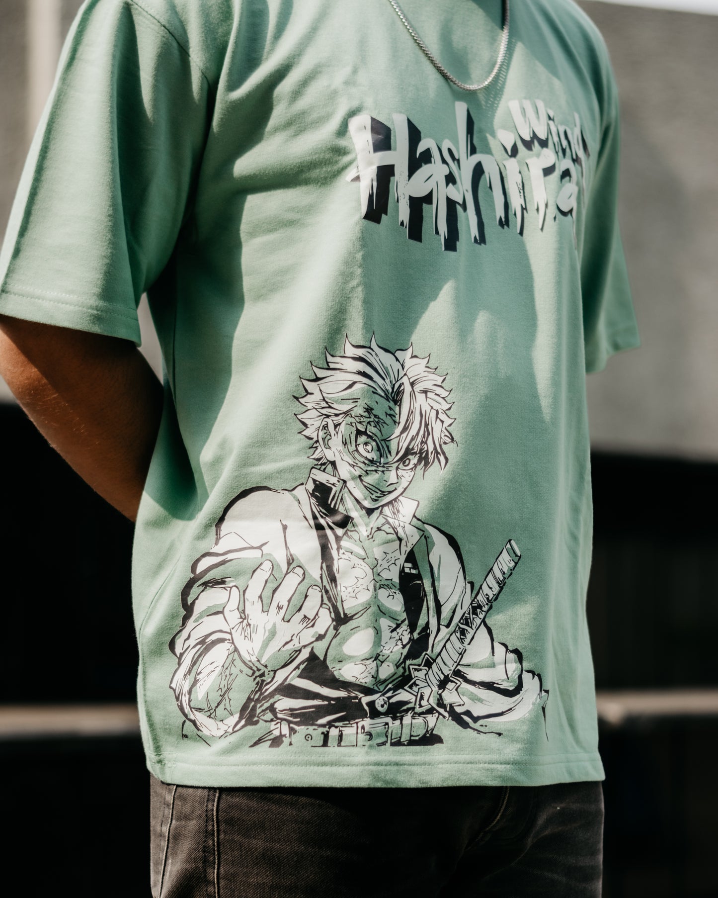 Sanemi "Wind Hashira" Oversized Tshirt
