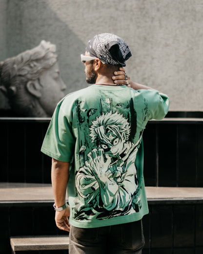 Sanemi "Wind Hashira" Oversized Tshirt