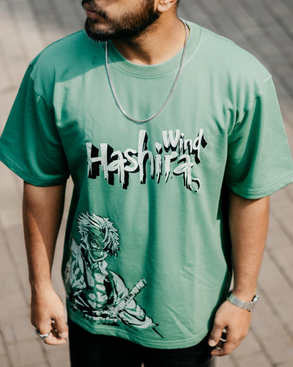Sanemi "Wind Hashira" Oversized Tshirt