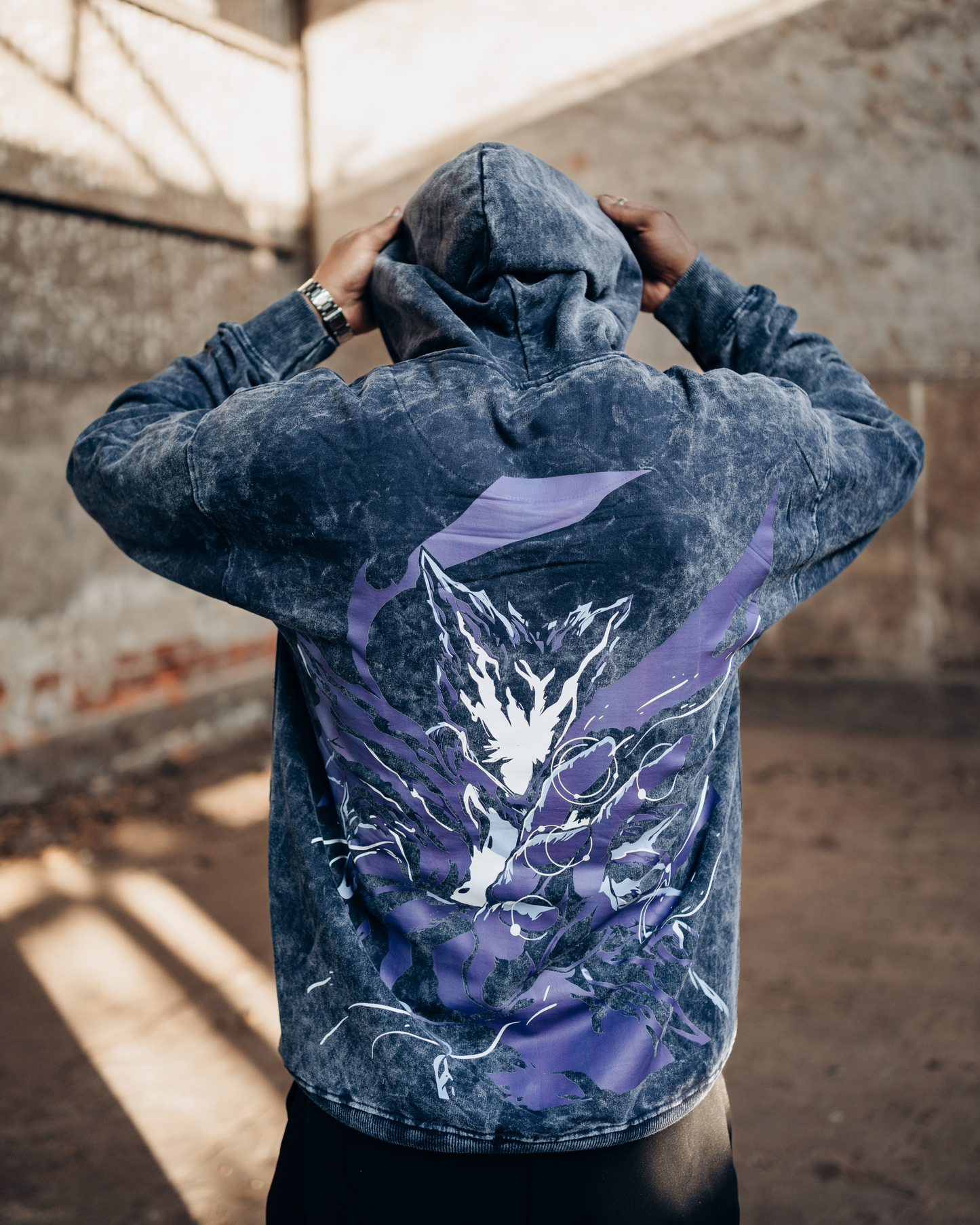 "Cosmic Garou" Oversized Hoodie