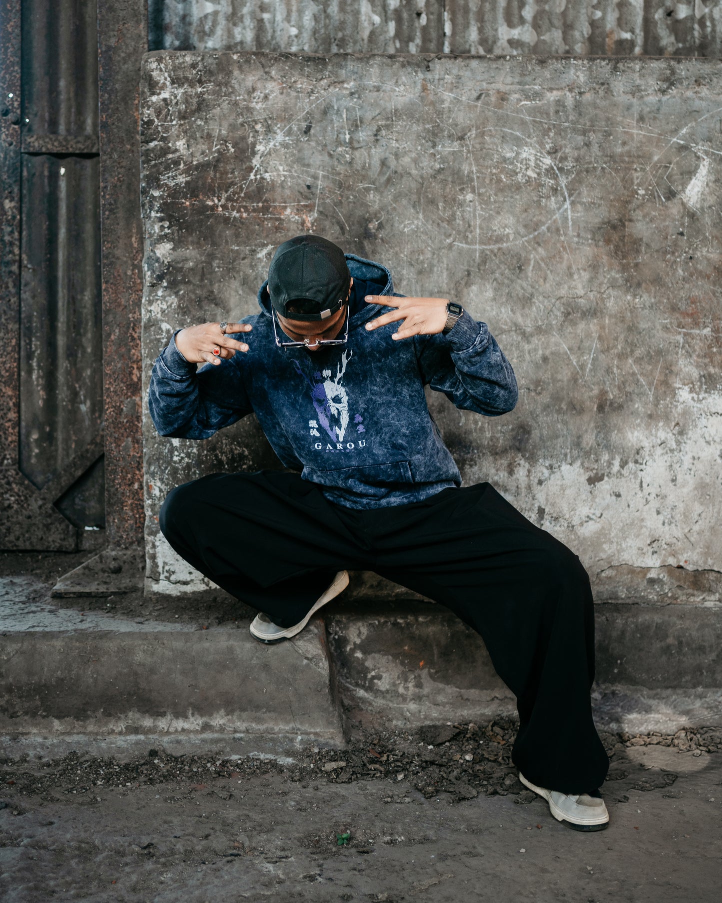 "Cosmic Garou" Oversized Hoodie