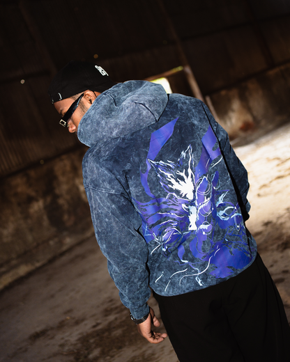 "Cosmic Garou" Oversized Hoodie