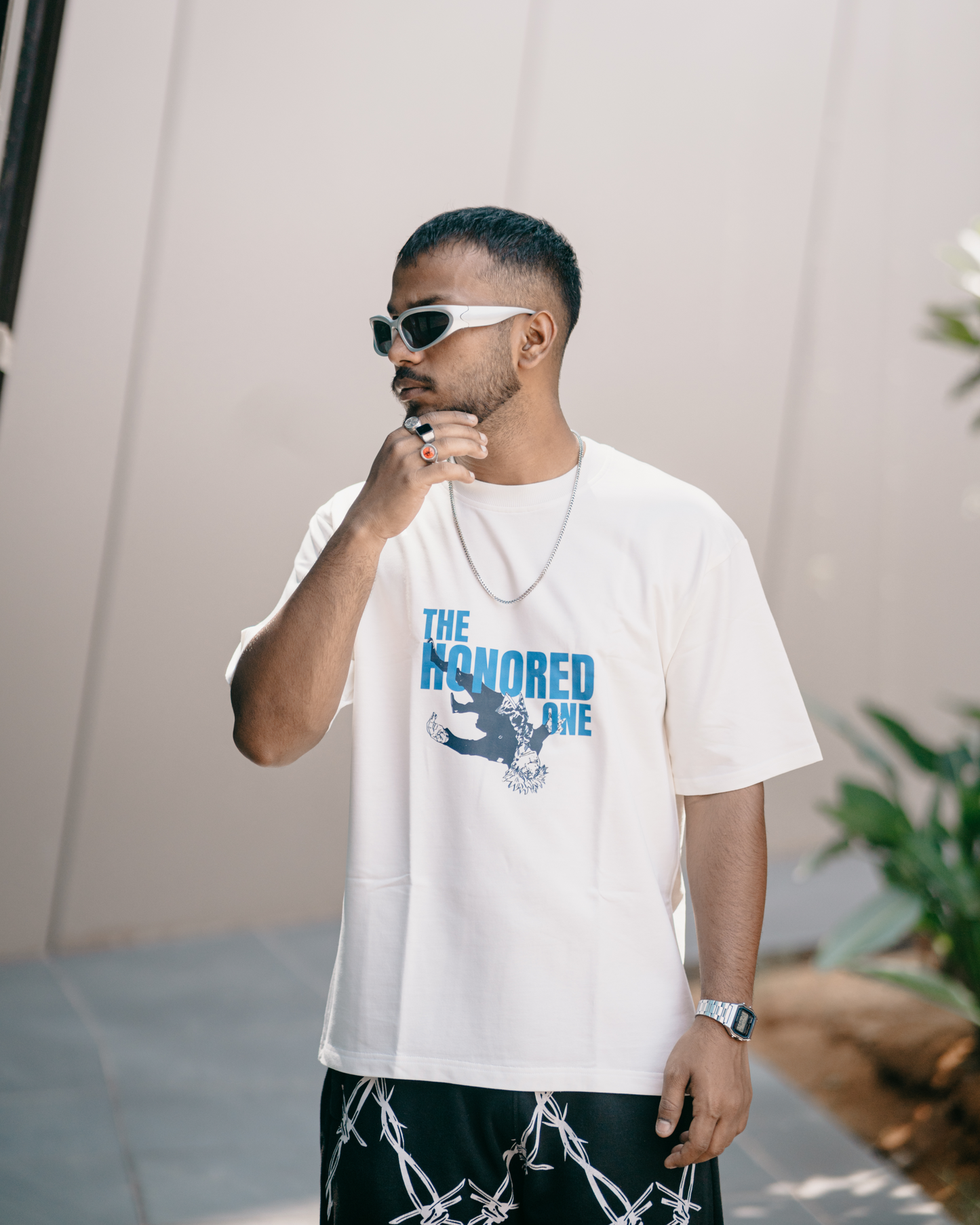 Gojo Satoru "Honored One" Oversized Tshirt