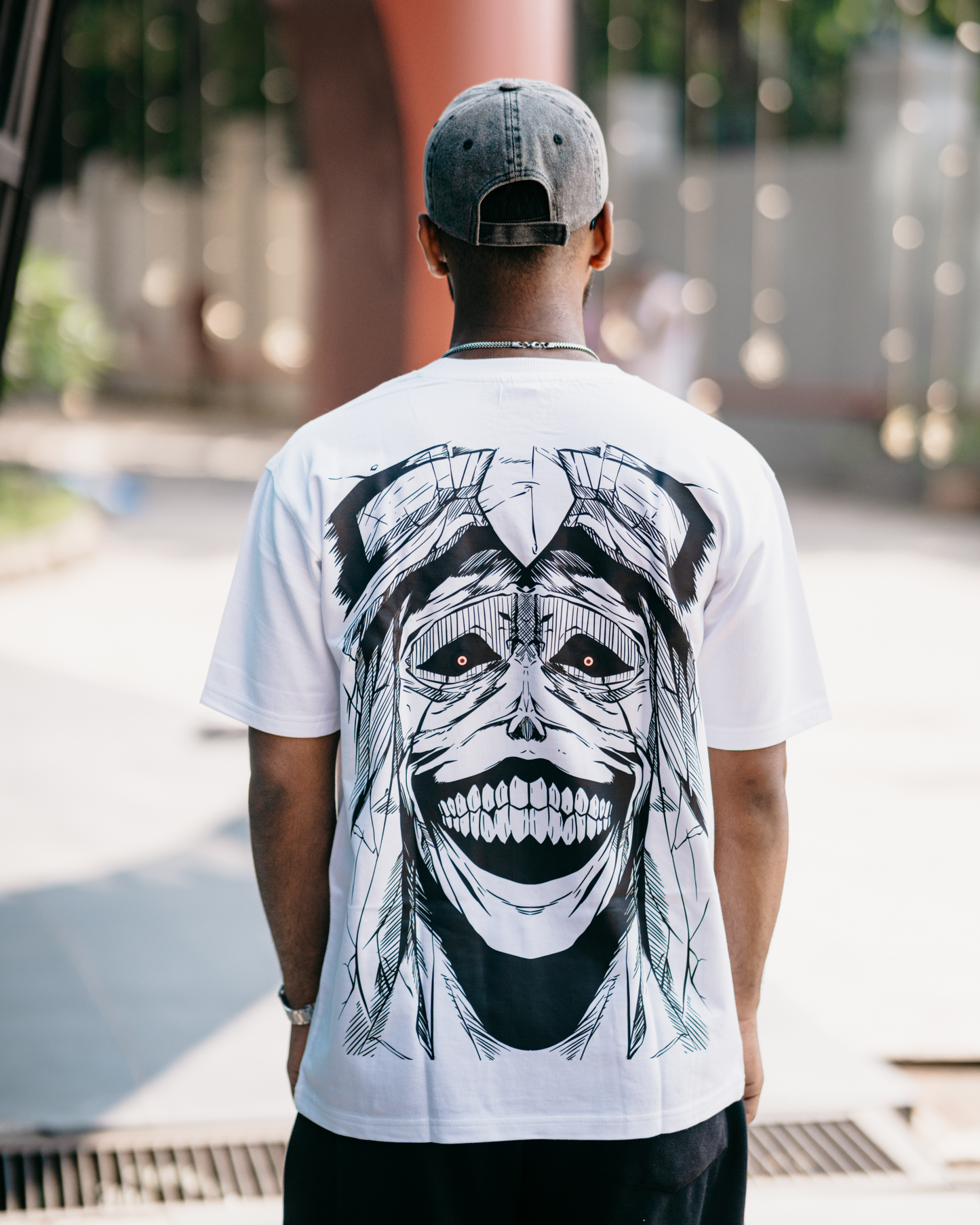 Solo Leveling "Statue Of God" Oversized Tshirt