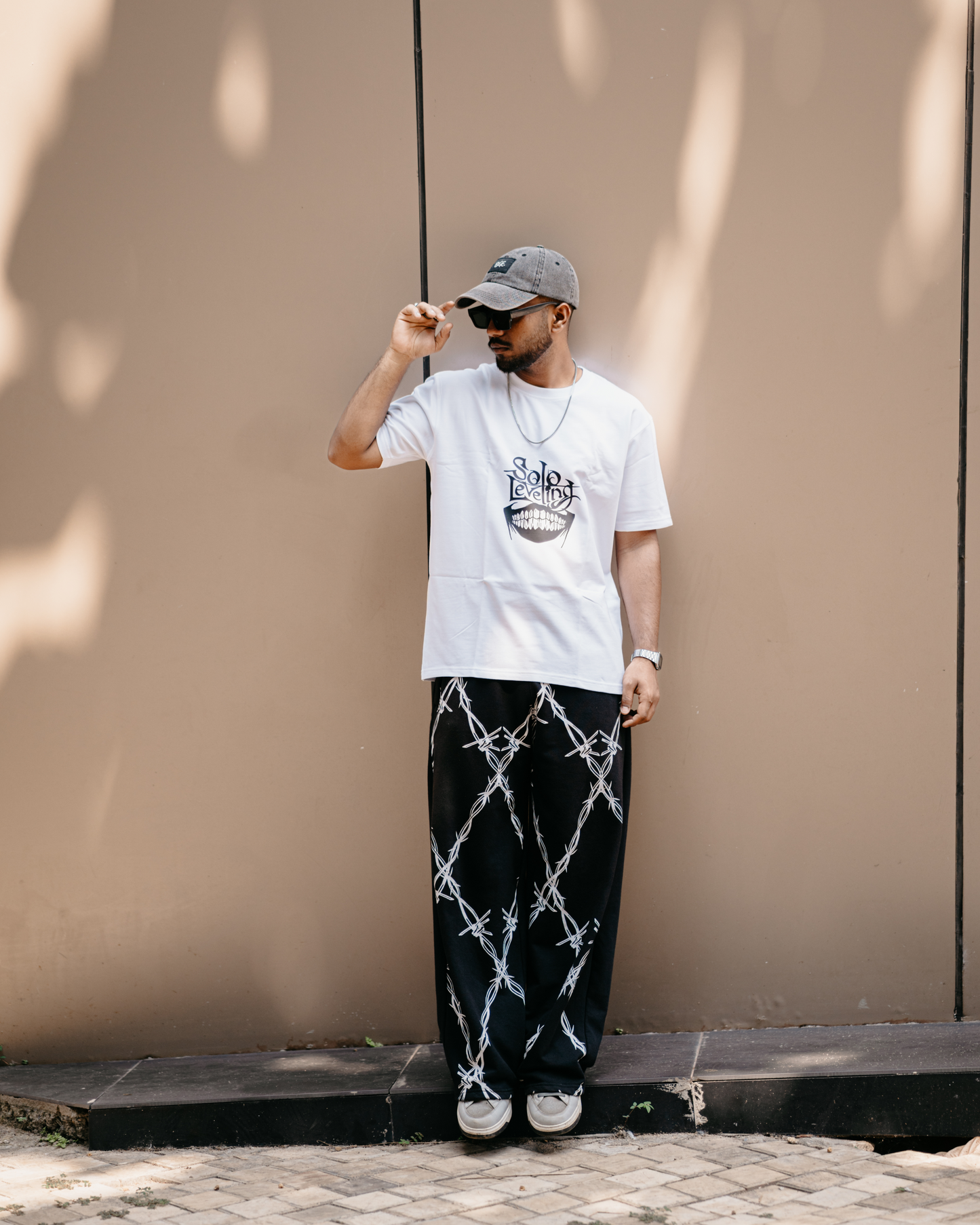 Solo Leveling "Statue Of God" Oversized Tshirt