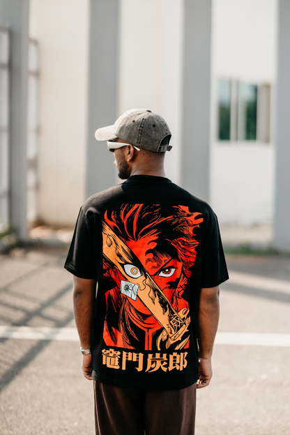 Tanjiro Kamado Oversized Tshirt