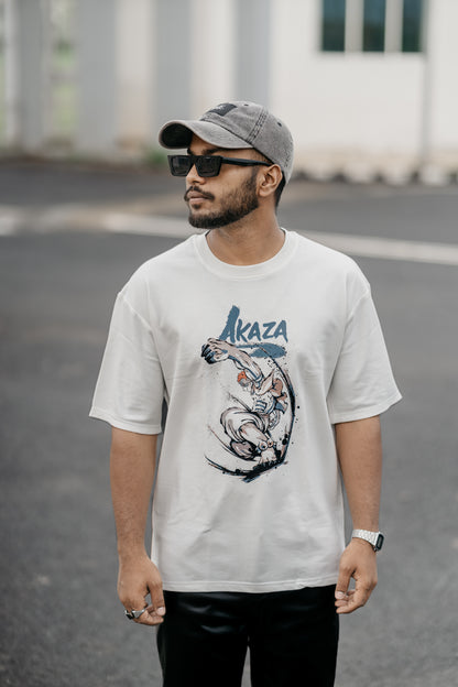 Akaza "Upper Three" Oversized Tshirt
