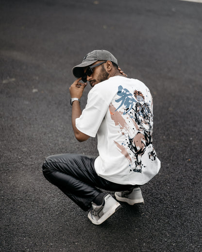 Akaza "Upper Three" Oversized Tshirt