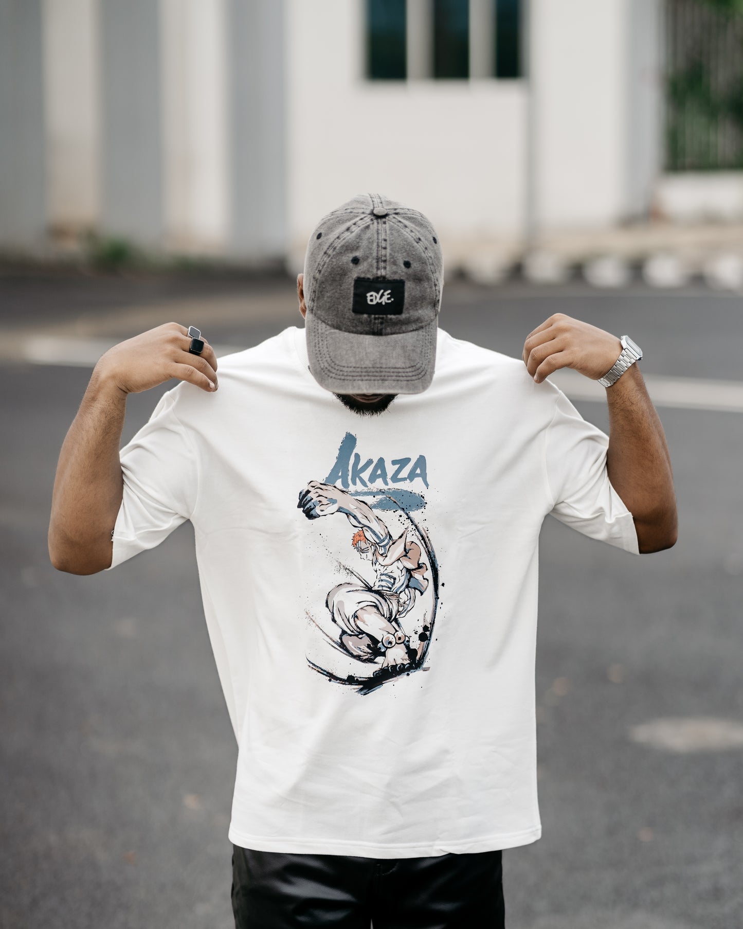 Akaza "Upper Three" Oversized Tshirt