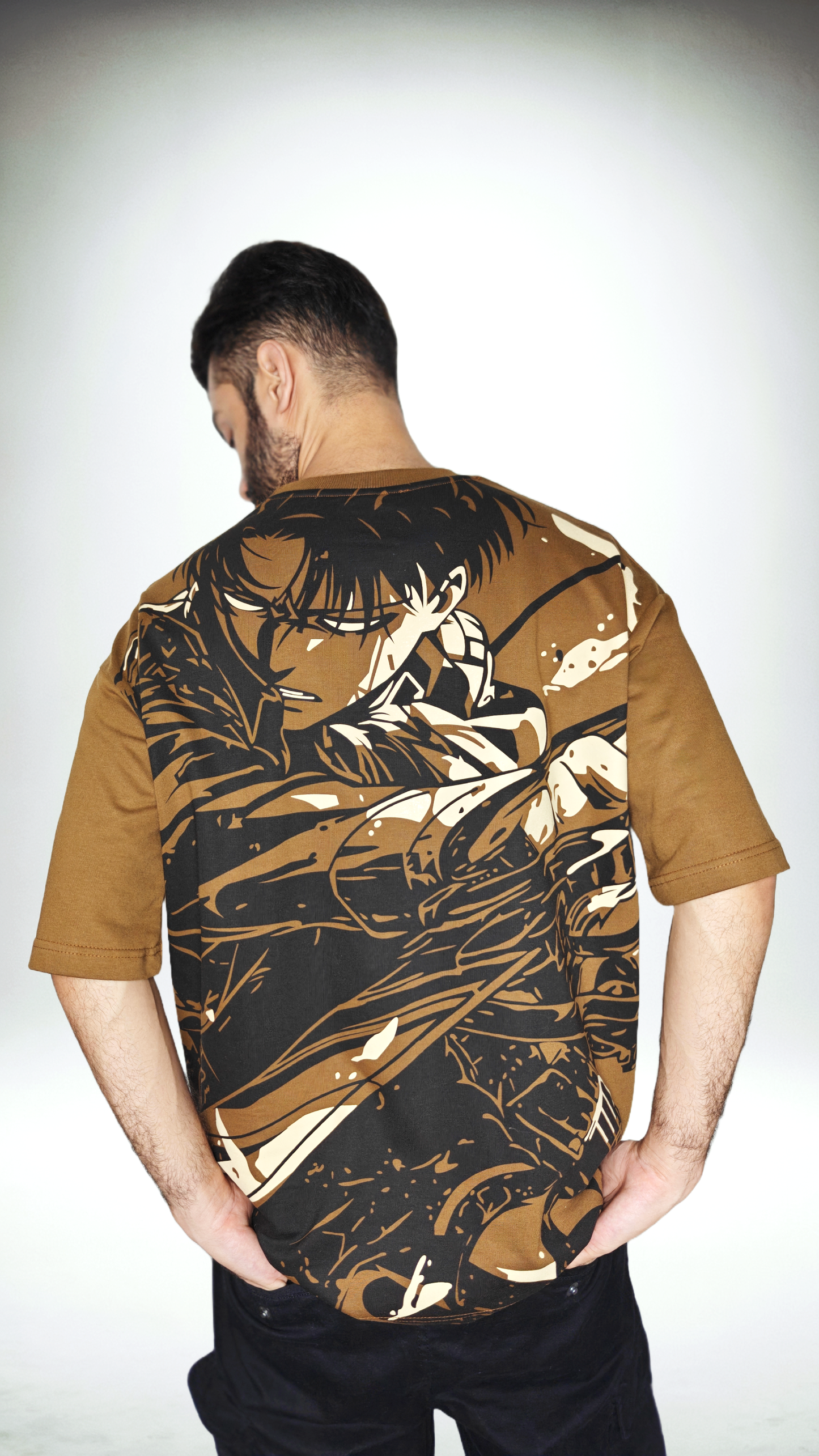 Levi Ackerman "Humanity's Strongest Soldier" Oversized Tshirt
