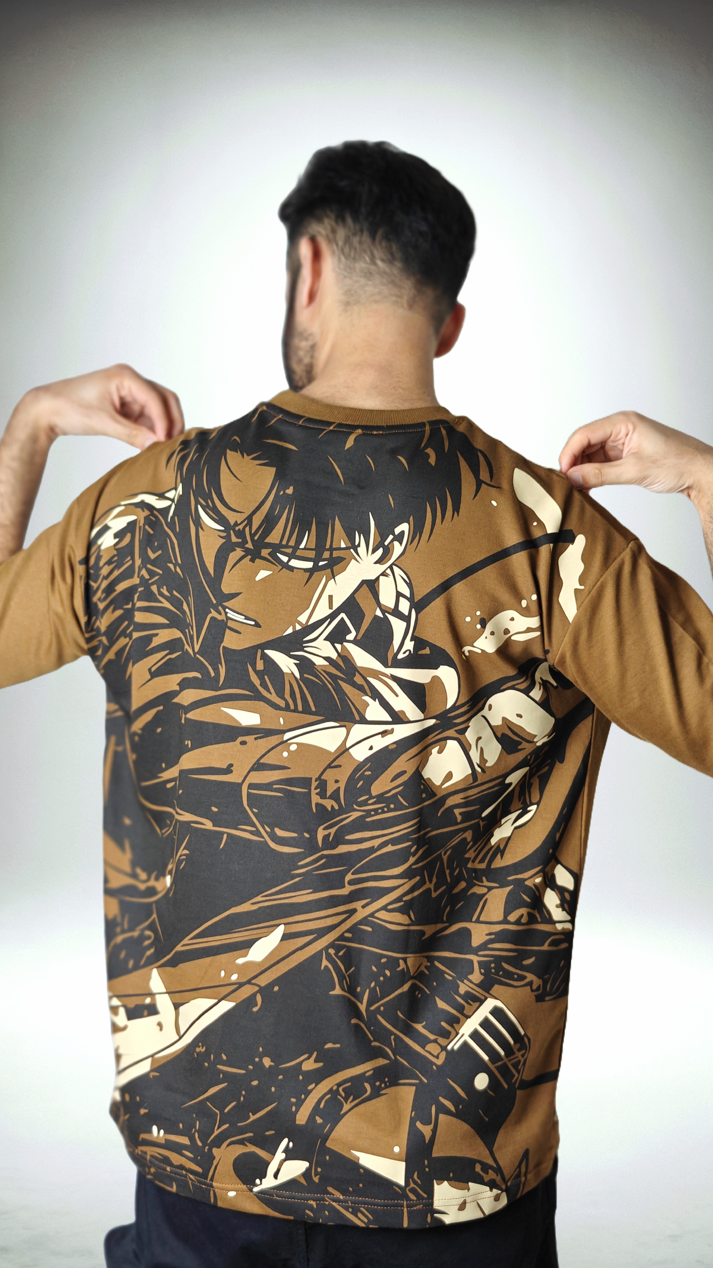 Levi Ackerman "Humanity's Strongest Soldier" Oversized Tshirt