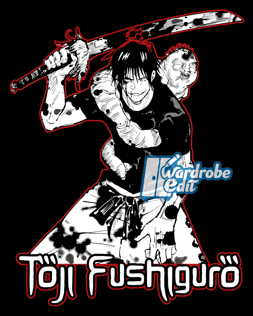 Toji Fushiguro Oversized Tshirt